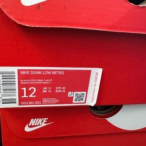 Nike dunk Cobalt blue